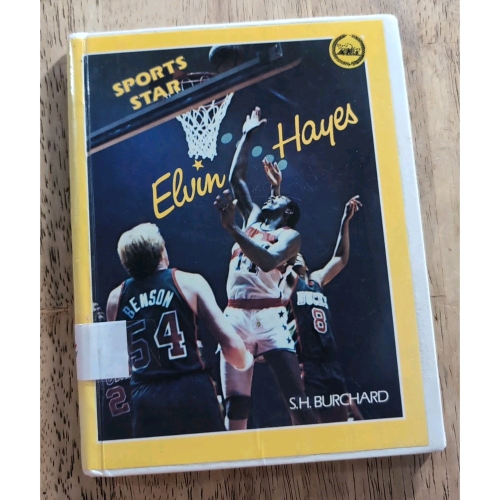 Sports Star : Elvin Hayes by S. H. Burchard (1980, Hardcover Library Copy)